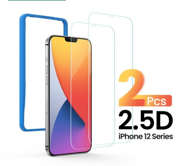 Phone Screen Protector for iPhone 12 Pro 2.5D Clear Tempered Glass Screen