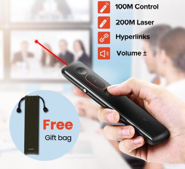 Ugreen Wireless Presenter USB Remote Control 2.4GHz